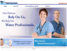 Tablet Screenshot of medwaterpros.com